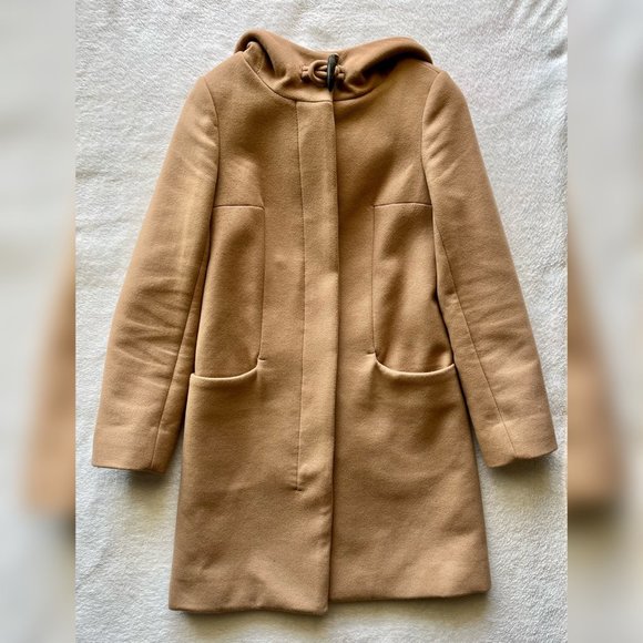 Aritzia Jackets & Blazers - Aritzia Babaton Pearce Wool Coat in Camel